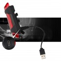 USB Charging Bicycle Lamp Riding Rear Warning Light Night Taillight Equipped
