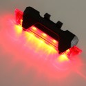 USB Charging Bicycle Lamp Riding Rear Warning Light Night Taillight Equipped