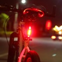 USB Charging Bicycle Lamp Riding Rear Warning Light Night Taillight Equipped