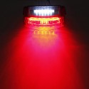 Universal 12V LED Motorcycle Tail Brake Light License Plate Lamp