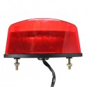 Universal 12V LED Motorcycle Tail Brake Light License Plate Lamp