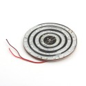 Universal 12V Motorcycle LED Light Decoration 10cm 8cm Circle Flashing Light