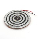 Universal 12V Motorcycle LED Light Decoration 10cm 8cm Circle Flashing Light