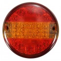 Universal LED Combination Rear Tail Stop Indicator Light Round