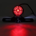 Universal Motorcycle Motorbike Led Rear Tail Brake Stop Light Number Plate Lamp