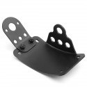 Vertical Side Mount Tail Light License Plate Bracket For Harley Chopper Black