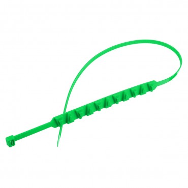 10Pcs Green Snow Chain Tire Emergency Rainproof Nylon Wear-Resistant Low Temperature