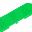 10Pcs Green Snow Chain Tire Emergency Rainproof Nylon Wear-Resistant Low Temperature