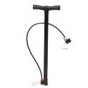 140PSI Aluminum Bicycle Track Air Pump Bike Motorcycle Ball Pump With 2 Mouth