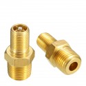 1/4inch NPT Nickel Plated Brass Air Valve Compressor Tank Fill Valves Schrader