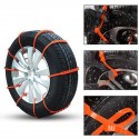 1Pcs Snow Wheel Tyre Tire Antiskid Chains Slip Best Chains Thickened Tendon