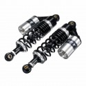2 x 360mm 14inch Round Hole Motorcycle Rear Shock Absorber Suspension Universal For Honda