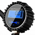 200 PSI Digital Tyre Inflator Pressure Gauge For Car Truck RV Motorcycle Bike