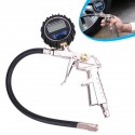 220PSI LCD Digital High Accurate Pressure Gauge Car Motorcycle Air Tire Tyre Inflator