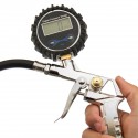 220PSI LCD Digital High Accurate Pressure Gauge Car Motorcycle Air Tire Tyre Inflator