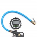 220PSI 16Bar Digital Tire Inflator Pressure Gauge Tester Air Chuck Hose