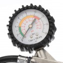 220PSI Tire Tyre Inflator Air Compressor Pressure Gauge