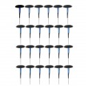 24pcs 3mm Car Motorcycle Vehicle Tyre Puncture Repair Wired Mushroom Plug Patch