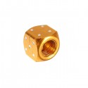 2X Dice Tyre Tire Wheel Stem Motocycle Air Valve Car Auto Truck Bike Dust Cap Cover Universal