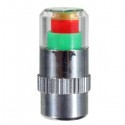 2pcs 36 PSI Tire Pressure Indicator Valve Cap LED Indicator Eye Alert