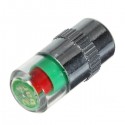 2pcs 36 PSI Tire Pressure Indicator Valve Cap LED Indicator Eye Alert