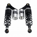 380mm 15inch Round Hole Motorcycle Rear Air Shock Absorber Suspension For Honda Yamaha Suzuki