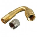 45/90/135 Degree Angle Brass Air Type Valve Extension Adaptor For Motorcycle Car Scooter