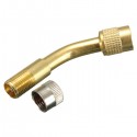 45/90/135 Degree Angle Brass Air Type Valve Extension Adaptor For Motorcycle Car Scooter