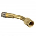 45/90/135 Degree Angle Brass Air Type Valve Extension Adaptor For Motorcycle Car Scooter