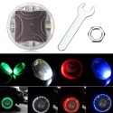 4pcs 13 Mode Solar Energy LED Motorcycle Car Auto Flash Wheel Tire Valve Cap Neon Light Lamp