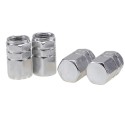 4pcs Car Tires Cap Aluminum Wheel Valves Tyre Stem