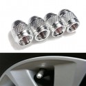 4x Aluminum Bullet Style Air Port Cover Tire Valve Wheel Stem Caps