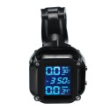 AN-11 Motorcycle Tire Pressure Monitoring System Real Time Sun Protection LCD Display 2 External WI Sensor Motor TPMS