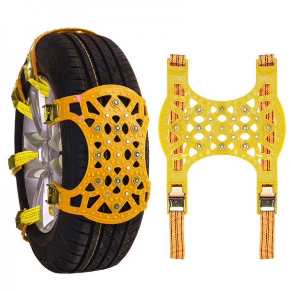 Anti-skid Car Snow Chains Beef Tendon TPU Vehicles Wheel Tyre Anti-skid Straps