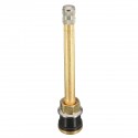 TR572 4inch Brass Tire Cap Valve Stems Wheels Extension Rod Straight Bore