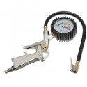 Tire Inflator Dial Pressure Gauge Air Compressor For Car Motorcycle Truck Bike