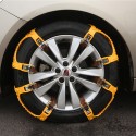 Universal Tire Snow Anti-Skid Chains For Car Truck SUV ORV Emergency Winter