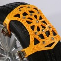 Universal Tire Snow Anti-Skid Chains For Car Truck SUV ORV Emergency Winter