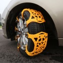 Universal Tire Snow Anti-Skid Chains For Car Truck SUV ORV Emergency Winter