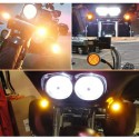 1156 48 SMD LED Insert Turn Signal Light Front Rear Bulbs For Softail Sportster Motorcycles