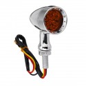 12V 10mm Motorcycle 15 LED Bullet Turn Signal Indicator Brake Lights Universal