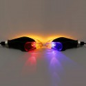 12V 8LED Universal Motorcycle Bike Amber LED Turn Signal Indicator Blinker Lights