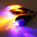 12V 8LED Universal Motorcycle Bike Amber LED Turn Signal Indicator Blinker Lights