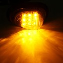 12V 9 LED Motorcycle Turn Signal Indicators Lights Lamp Universal Amber