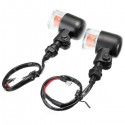 12V Alloy Motorcycle Turn Signal Indicators Amber Light E11/DOT/SAE