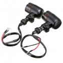 12V Alloy Motorcycle Turn Signal Indicators Amber Light E11/DOT/SAE