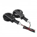 12V Flowing Dual Color LED Turn Signal Water Runnig Indicators Lights Universal For Harley/Honda/Suzuki/Kawasaki Motorcycle