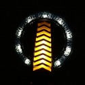 12V Flowing Dual Color LED Turn Signal Water Runnig Indicators Lights Universal For Harley/Honda/Suzuki/Kawasaki Motorcycle