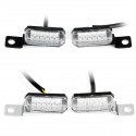 12V LED Motorcycle Turn Signal Light Brake Clutch Lever Flashers Universal Amber