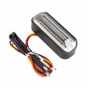 12V Motorcycle Flowing LED Turn Signal Water Running Indicators Lights Universal